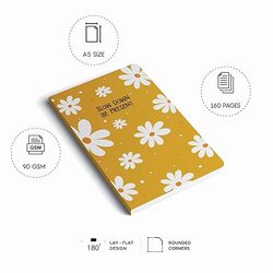 Factor Notes A5 DAISY DAYS 90GSM 160Pgs NoteBook -FN2092